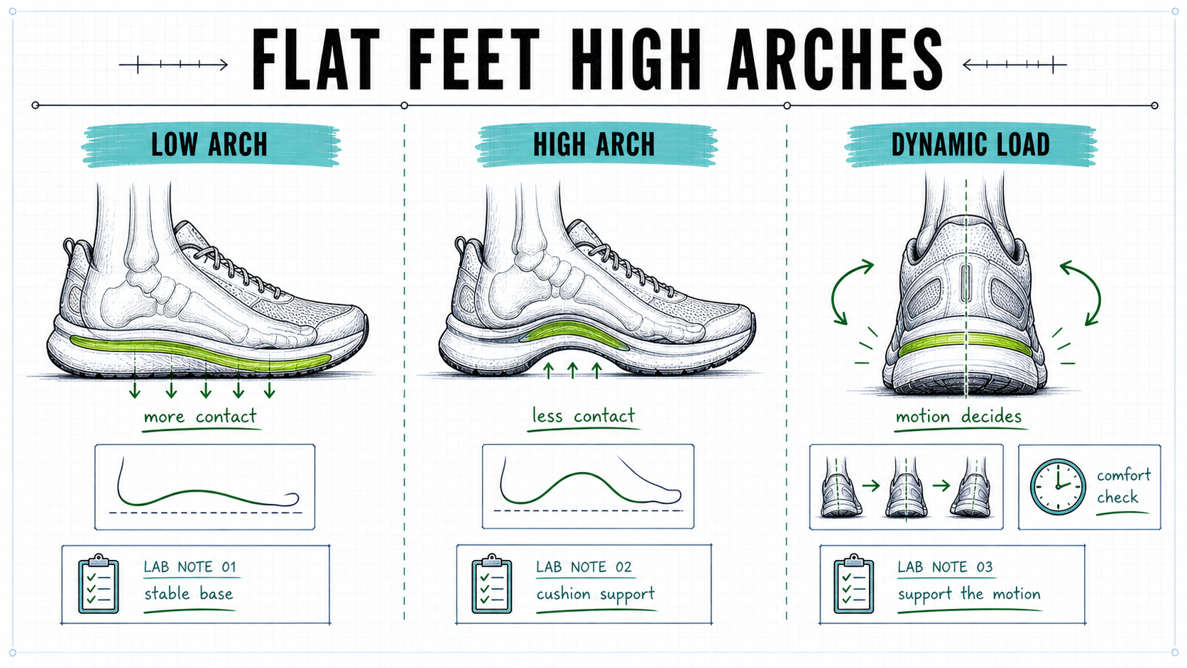 Flat Feet vs High Arches | ShoeFitLab