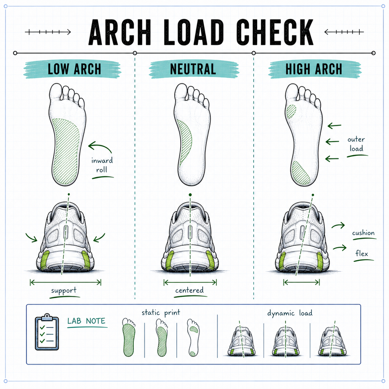Shoe Features That Help Flat Feet | ShoeFitLab